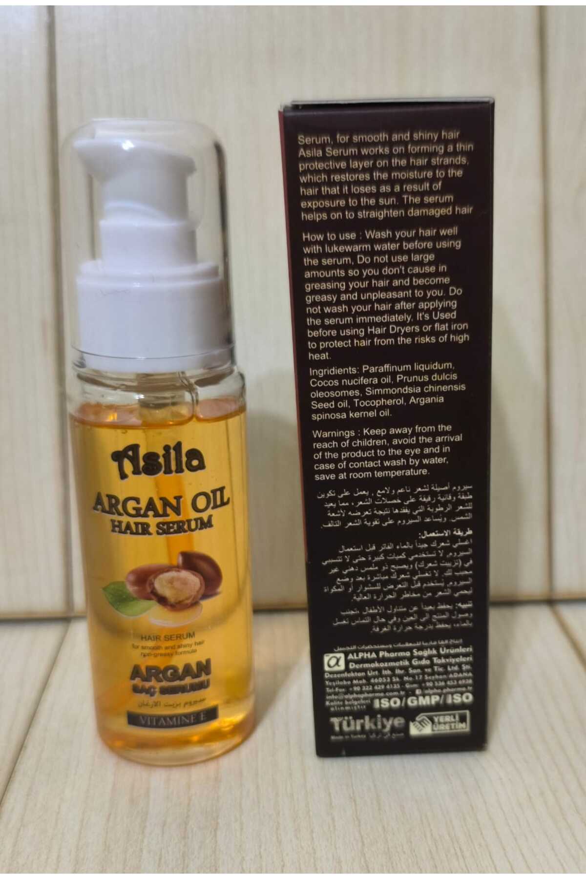 سرم موی روغن آرگان - سرم ضد وز مو بر پایه روغن طبیعی (60 میلی لیتر) — تصویر 2 از 3