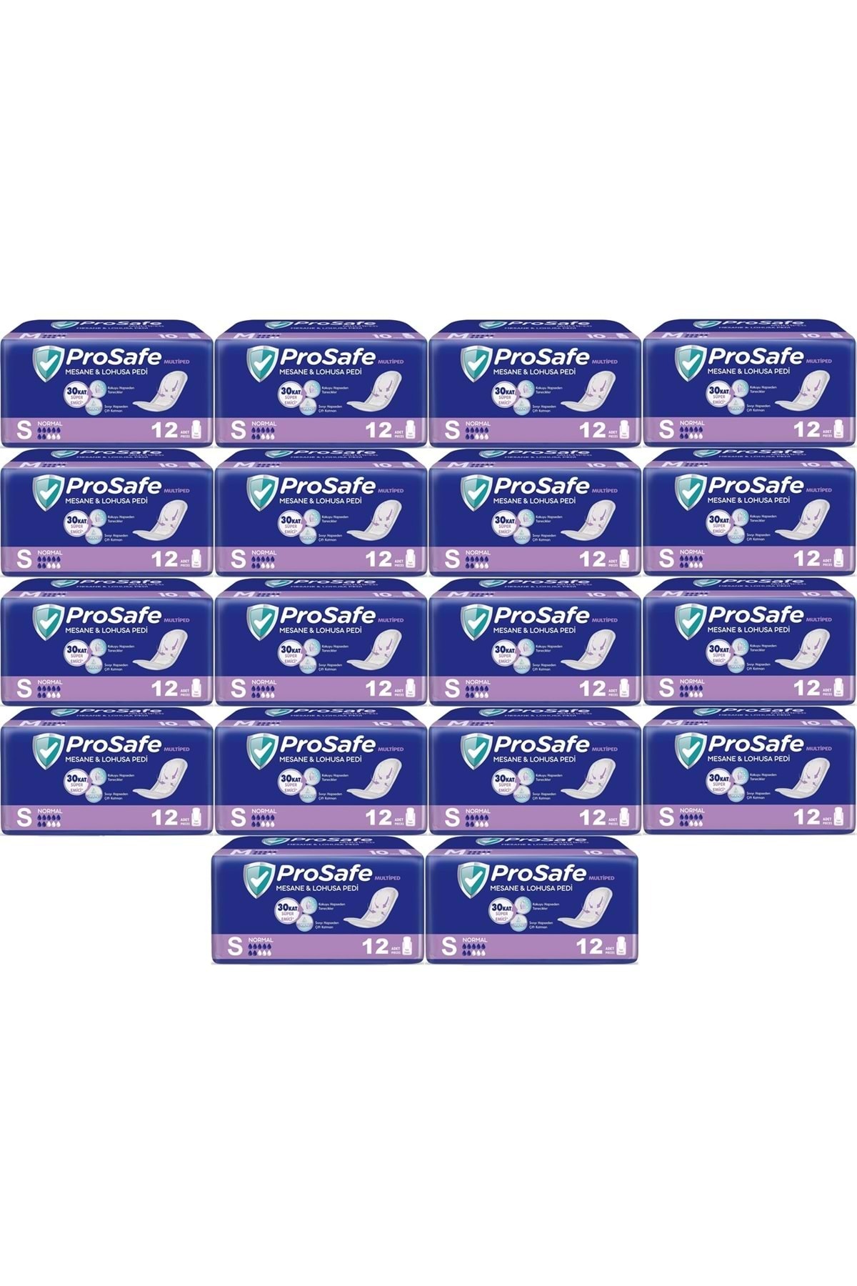 PROSAFE Mesane & Lohusa Pedi S - Küçük - Small Normal 216 Adet (18PK*12)