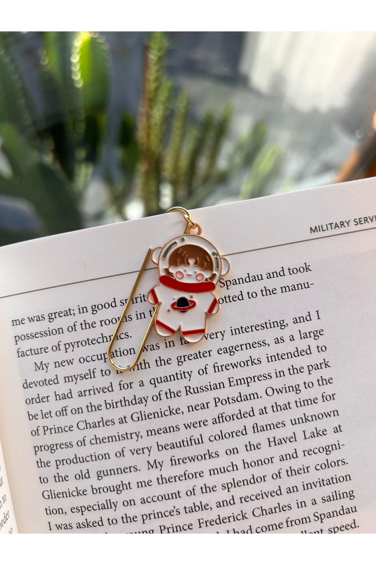 Pinkar Studio Astro Kız Kitap Ayracı