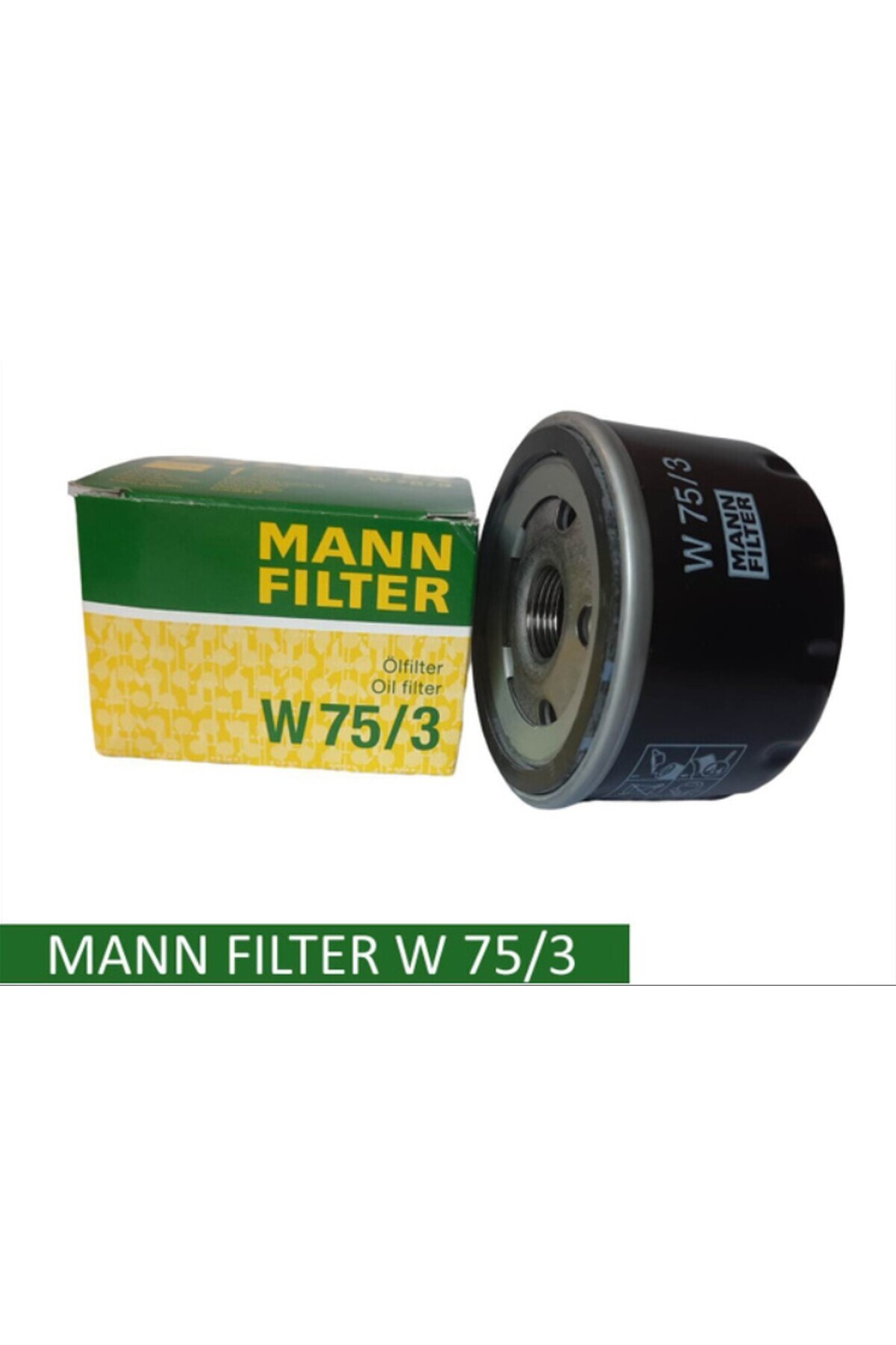 MANN Man W75/3 Yağ Filtresi