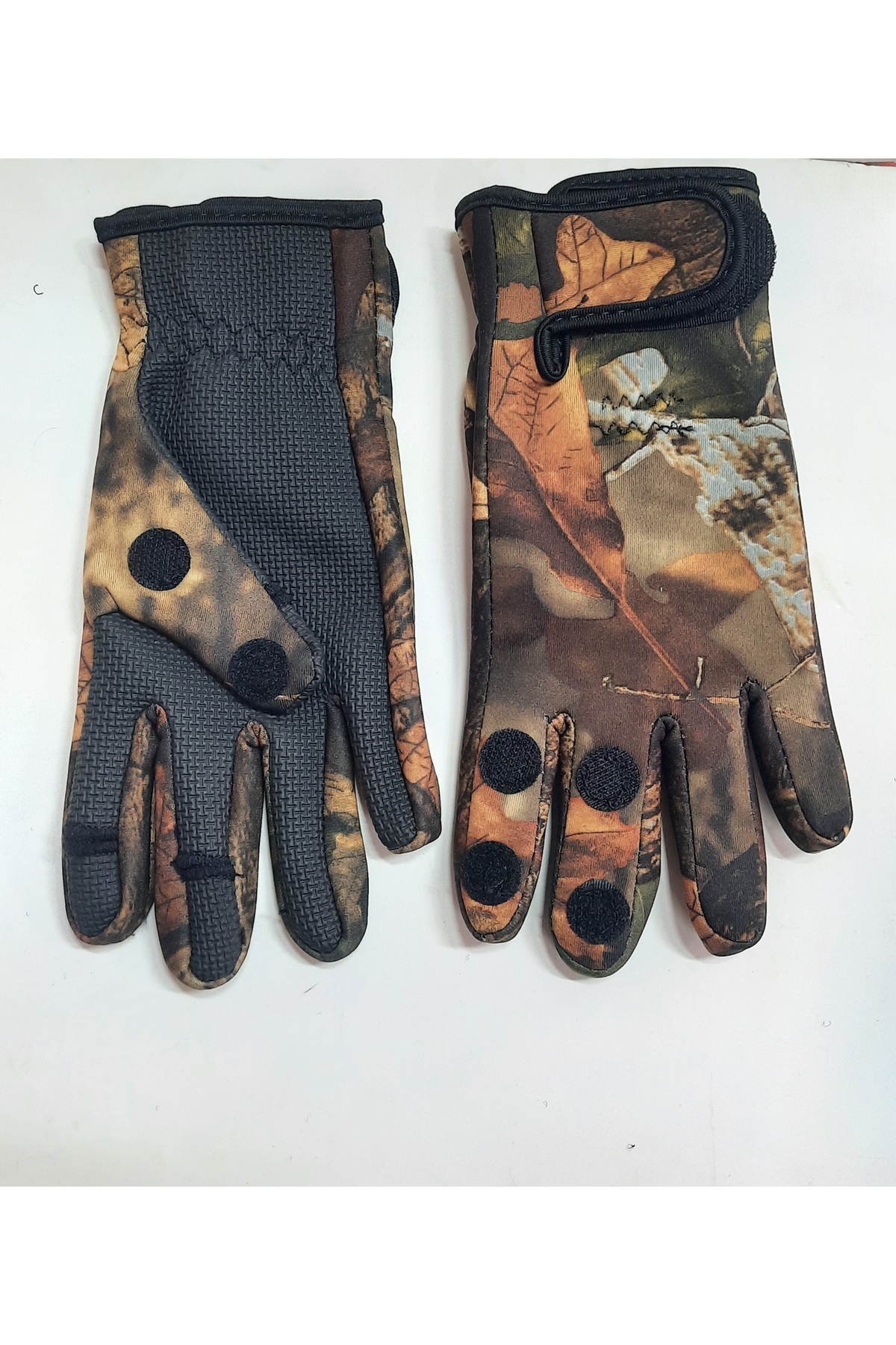 ydn Aşınmayan Dayanıklı Kamuflaj Balıkçı Eldiveni M Beden