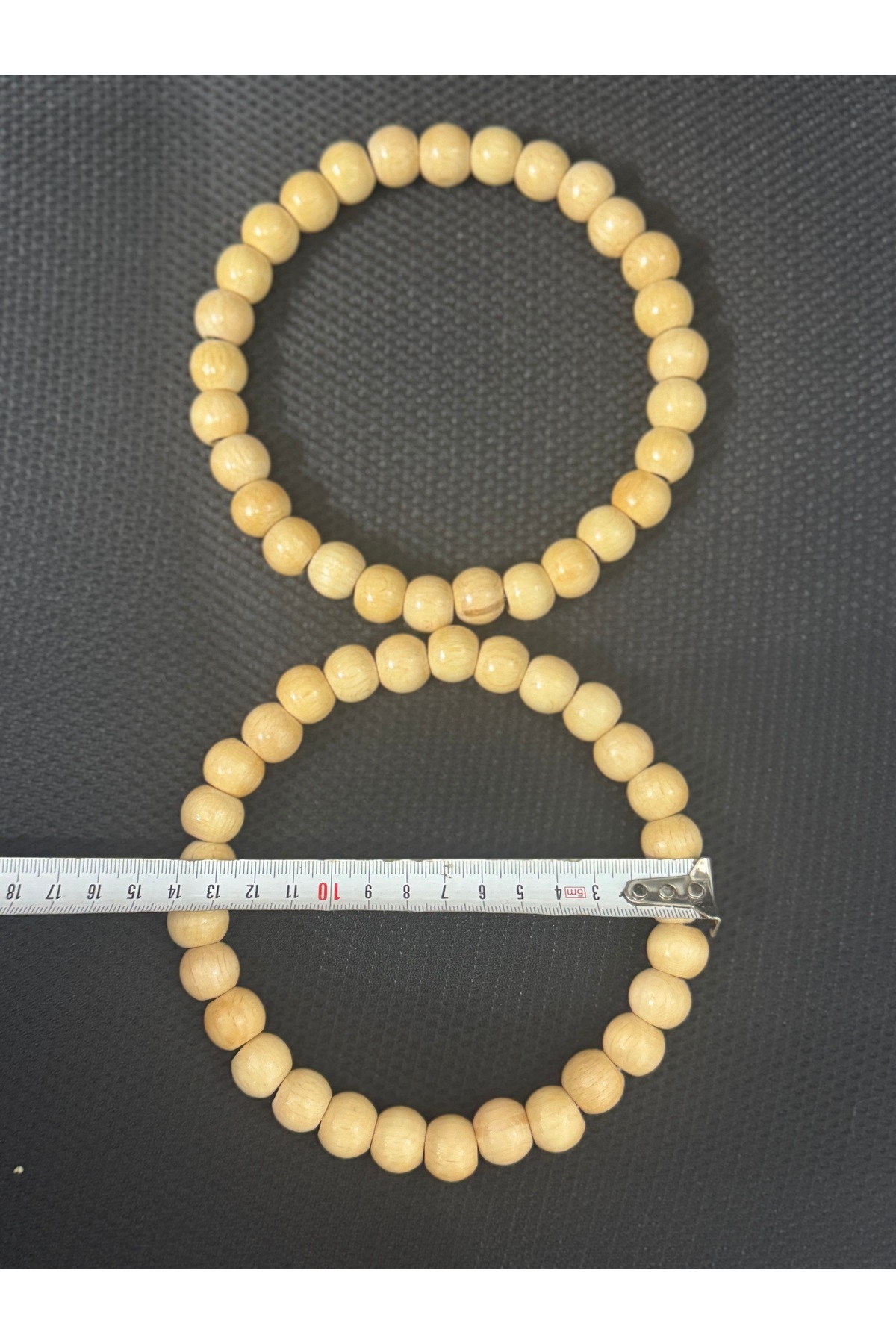 opsiyonel Ahşap Boncuklu halka çanta sapı