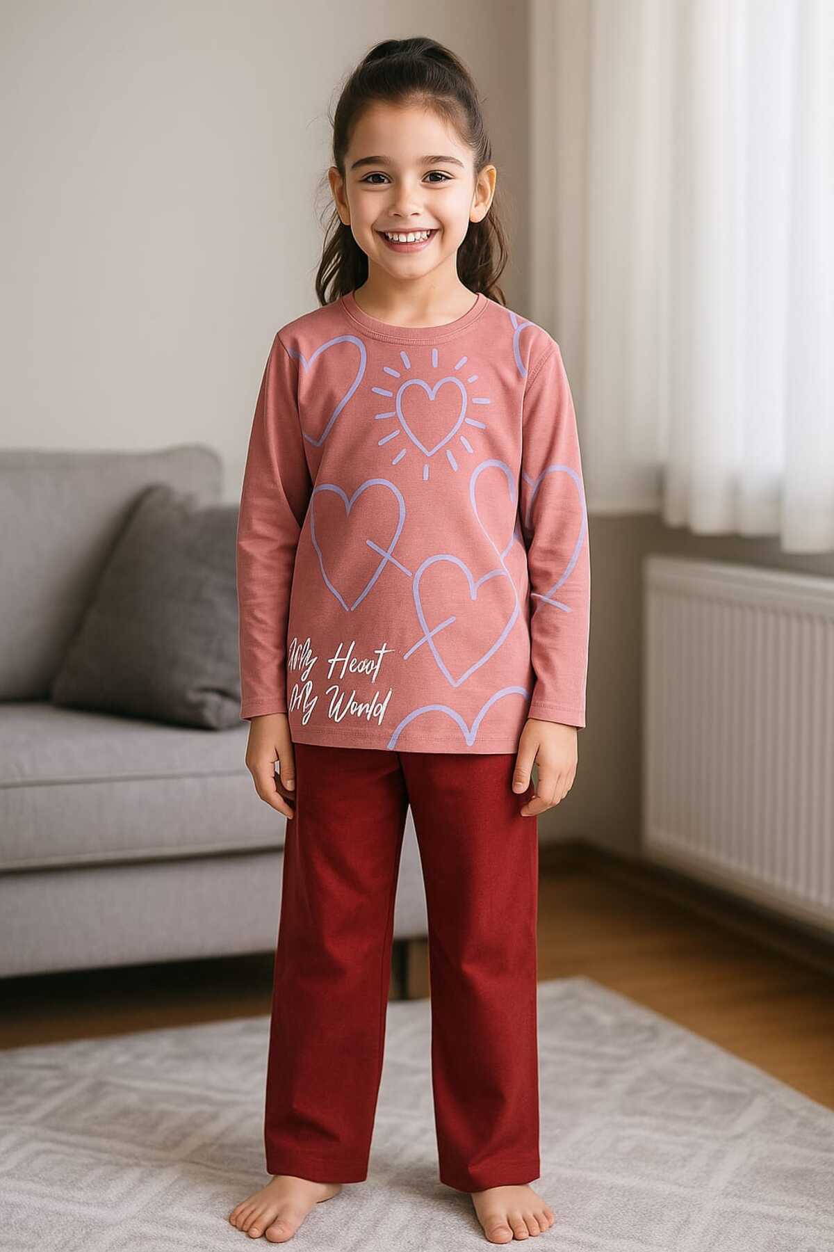 Tenra Çocuk Pijama Takımı %100 Pamuk fotoğrafı 4 (önizleme)