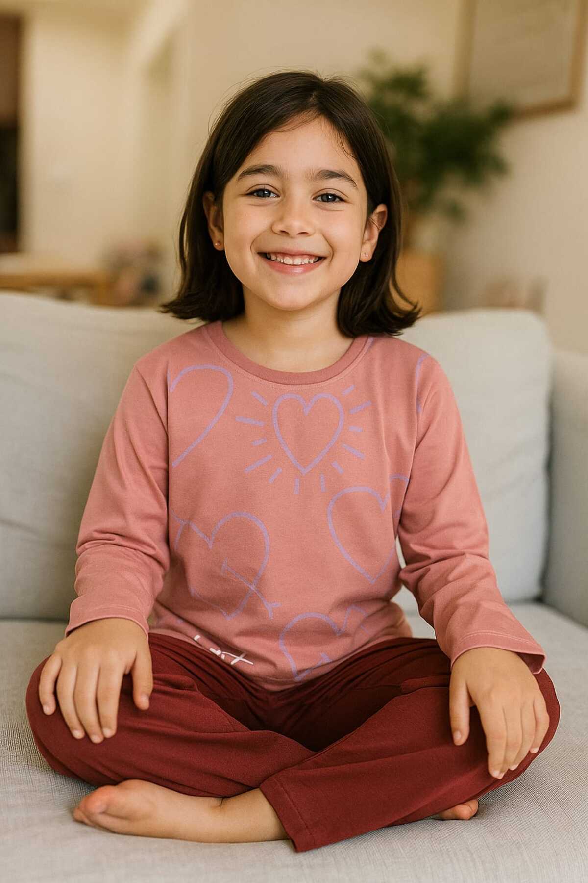 Tenra Çocuk Pijama Takımı %100 Pamuk fotoğrafı 3 (önizleme)