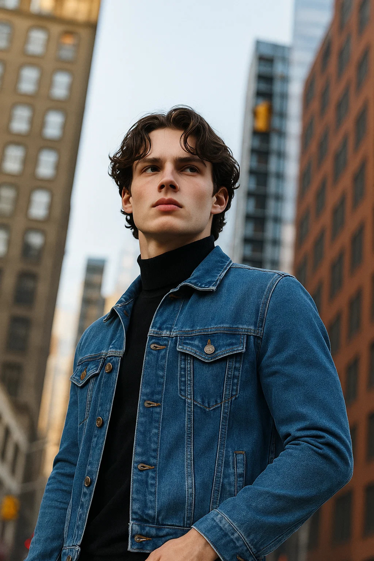 کاپشن مردانه یقه پلو | DAMGA JEANS Mont-757DMJG-1 TR - تصویر 7
