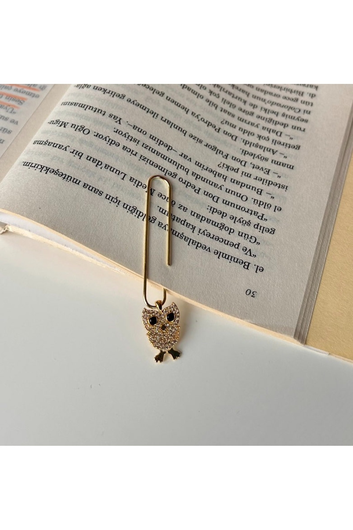 Pinkar Studio Baykuş Kitap Ayracı - Sınırlı Sayı