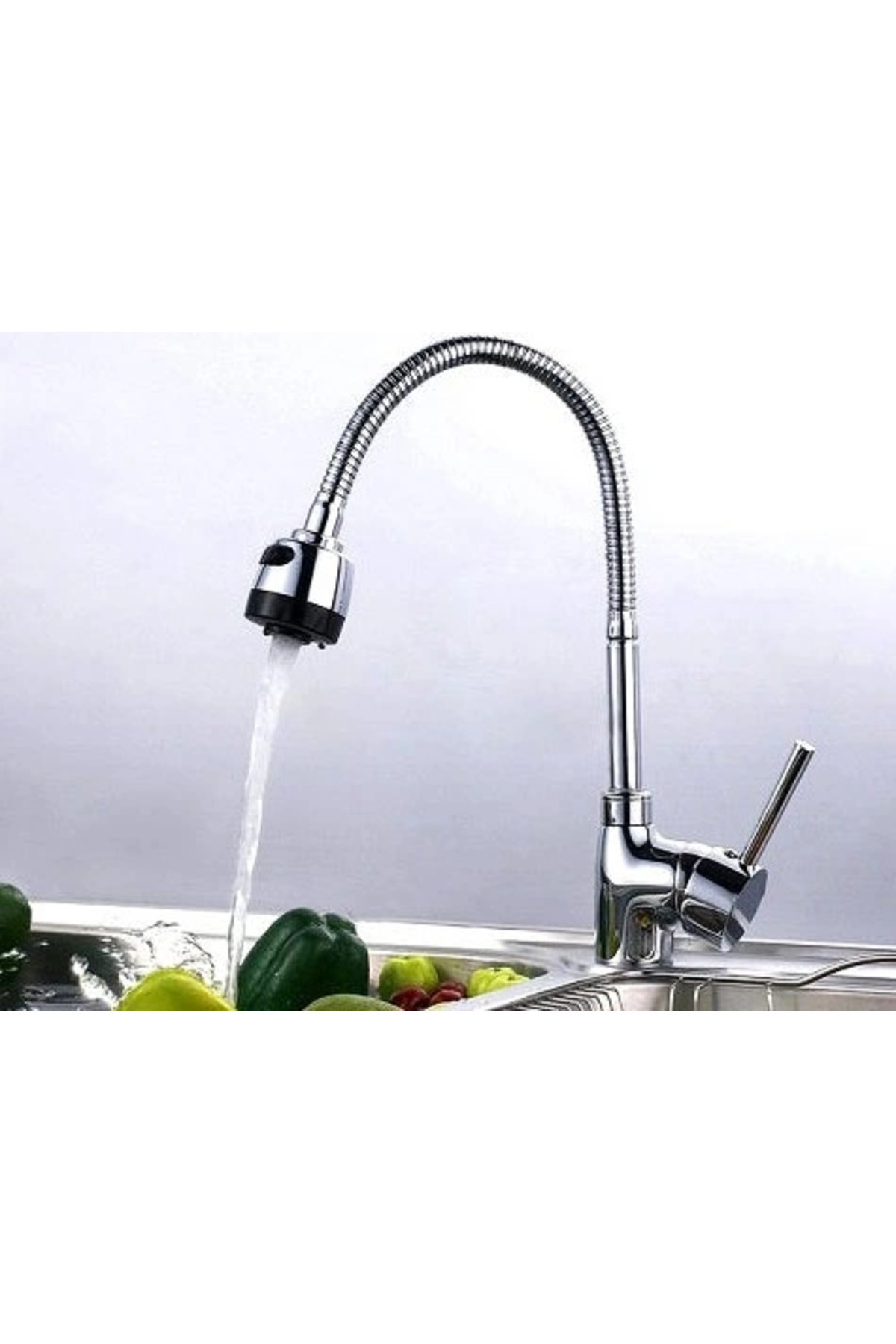 Ahmed Güvenal Ticaret Oynar Başlıklı 2 Fonksiyonlu Spiral Musluk Başlığı