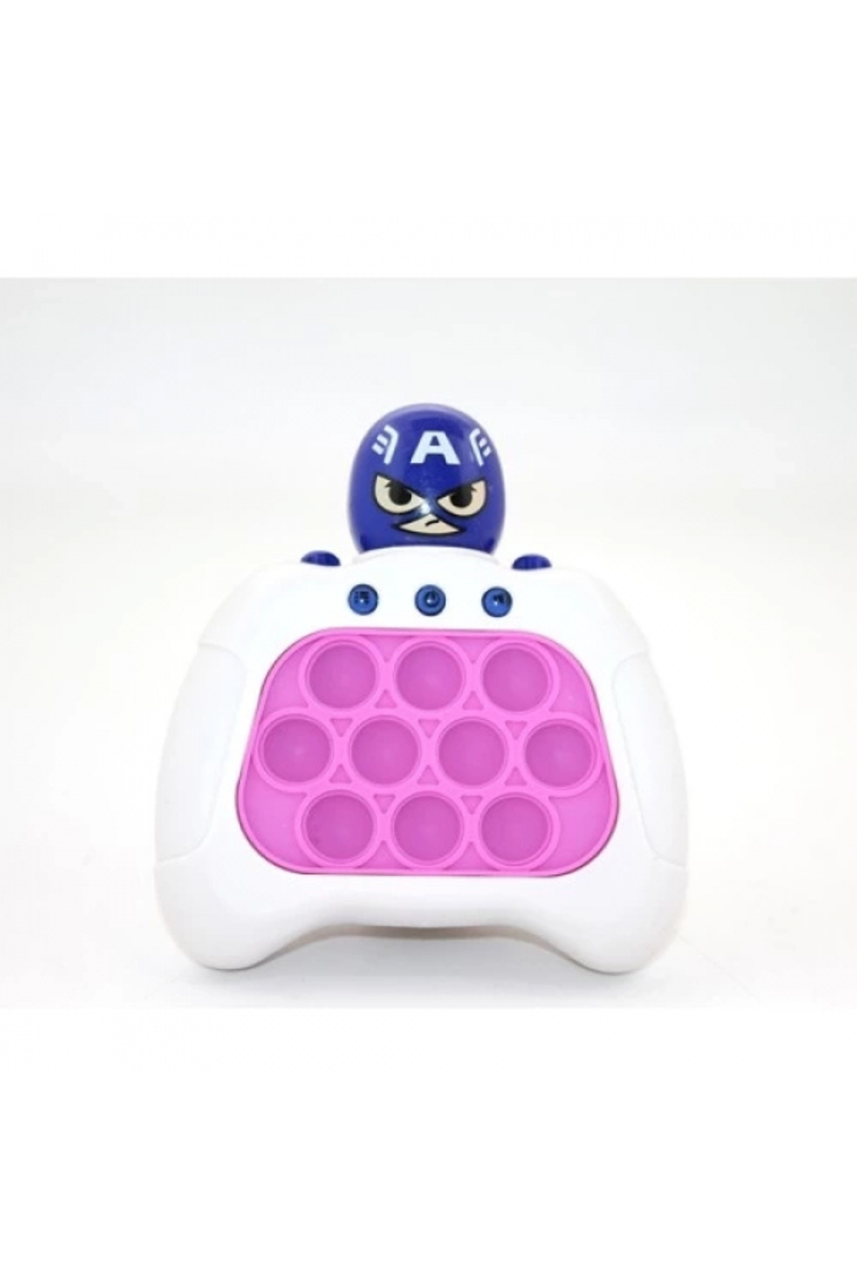 SELFBUYSELL Işıklı Müzikli Pop-It Captain America Tasarımlı