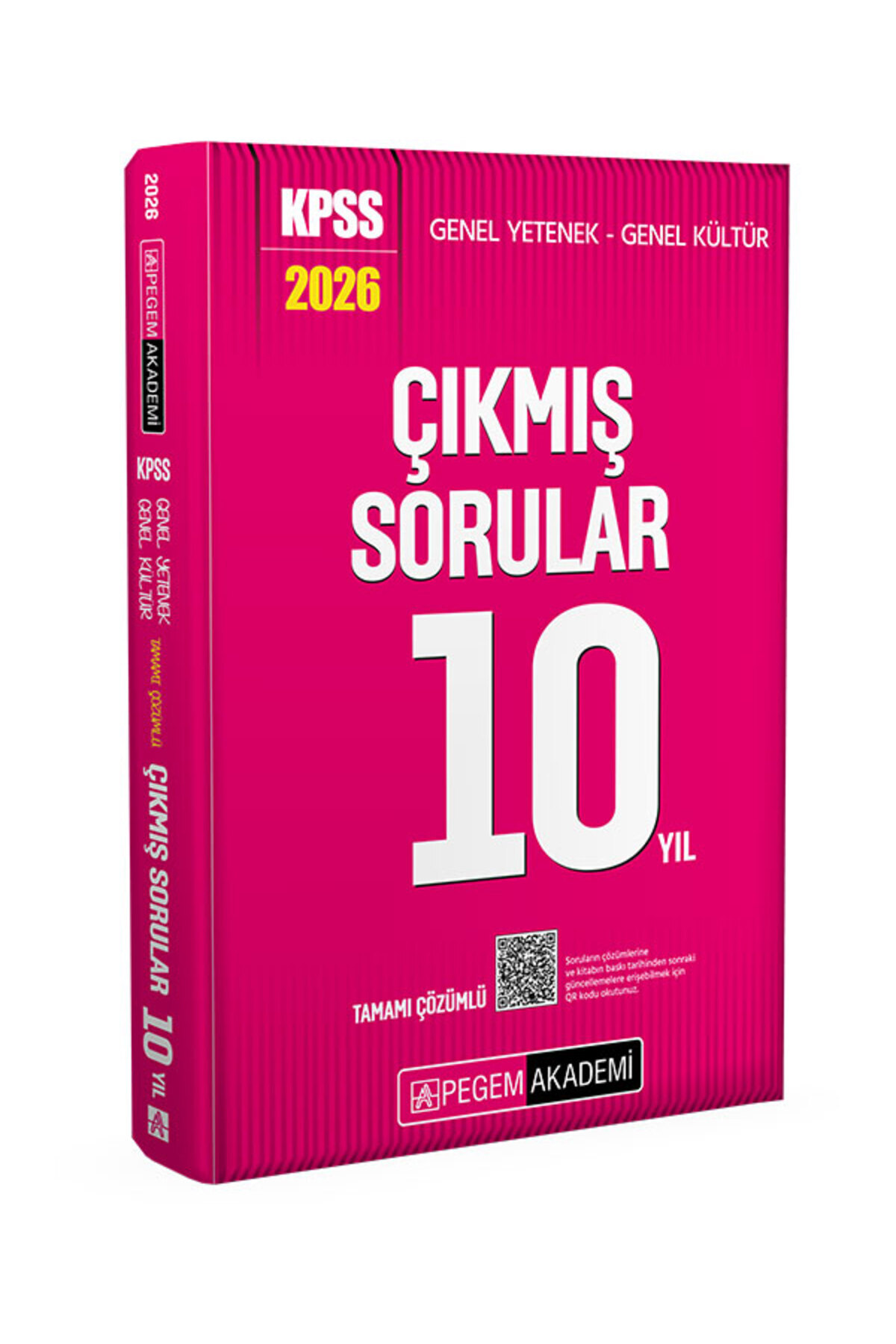 Pegem Akademi Yayıncılık 2026 KPSS Genel Yetenek Genel Kültür