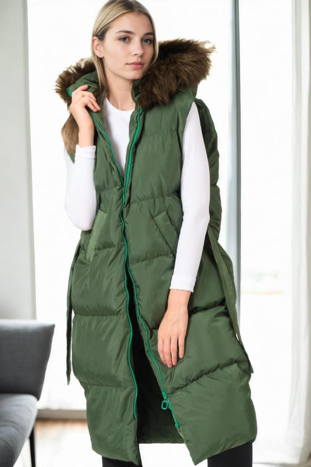 دوبری جلیقه Z8744 - خاکستری طبیعی