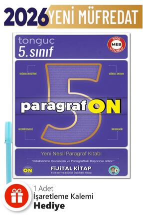 Tonguç Yayınları 5. Sınıf ParagrafON Soru Bankası +Hediyeli