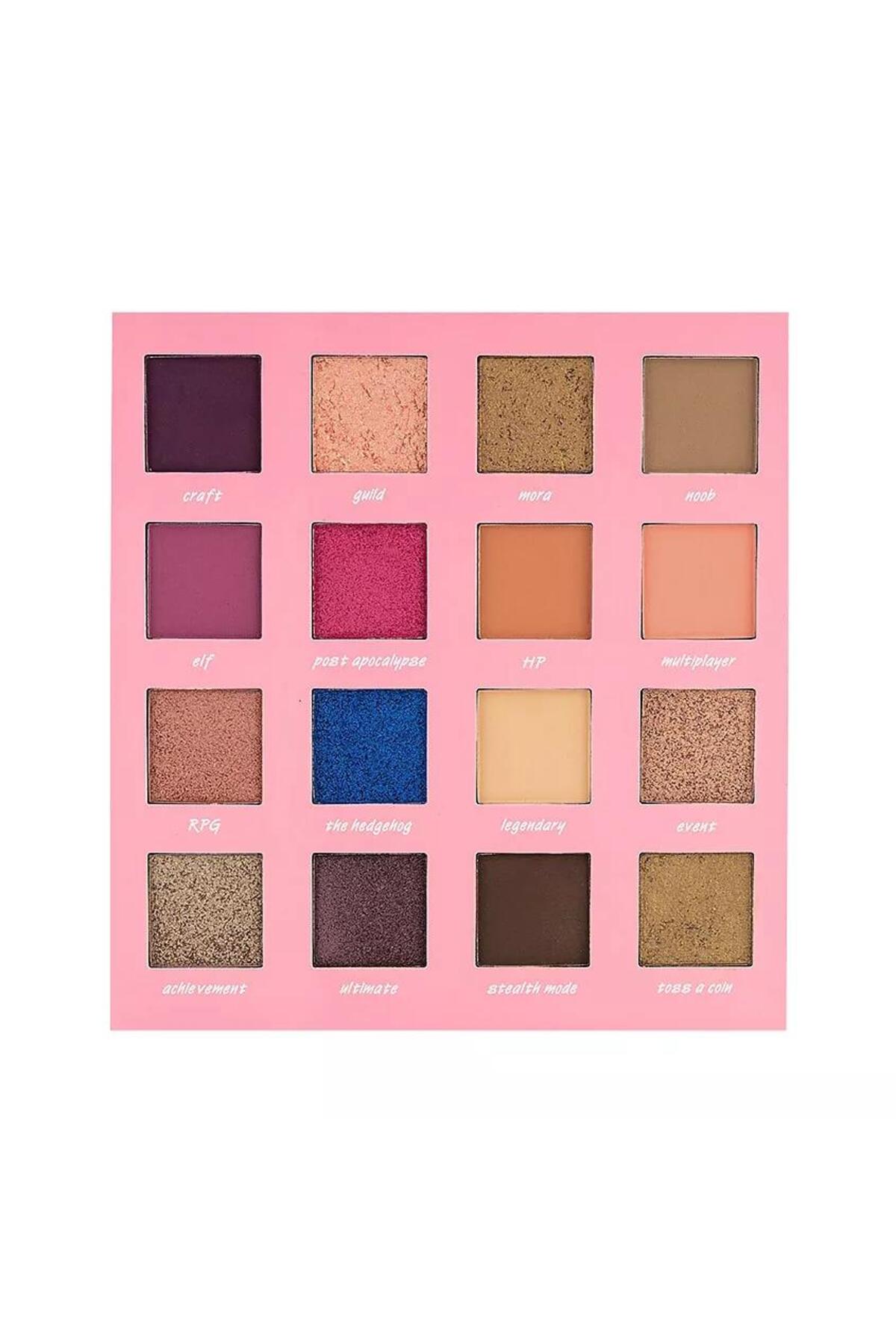 Eyeshadow palette GAME OVER gamergirl 001 OLD SCHOOL — SOD227101 — تصویر 2 از 4