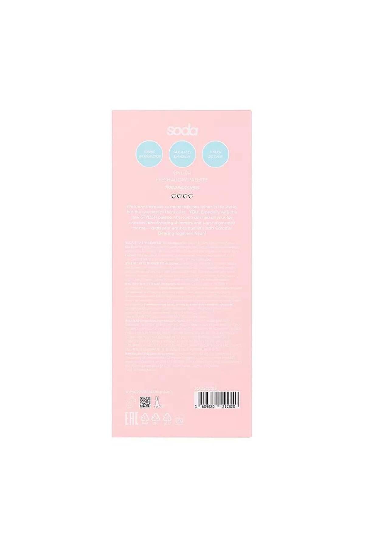 STYLISH mangaeyes eyeshadow palette — SOD226103 — تصویر 4 از 4