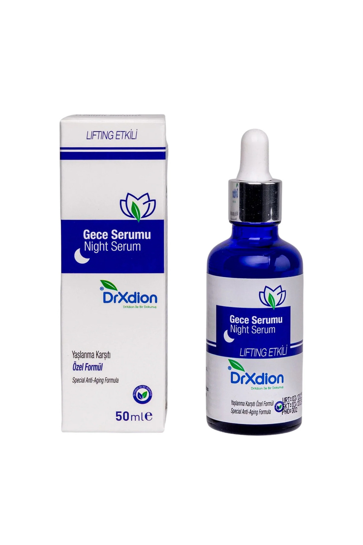 Gece Cilt Bakım Serumu Panthenol(B5), Lifting Etkili Yoğun Nemlendirici Gece Formülü (50 ml) — sgece — تصویر 4 از 6