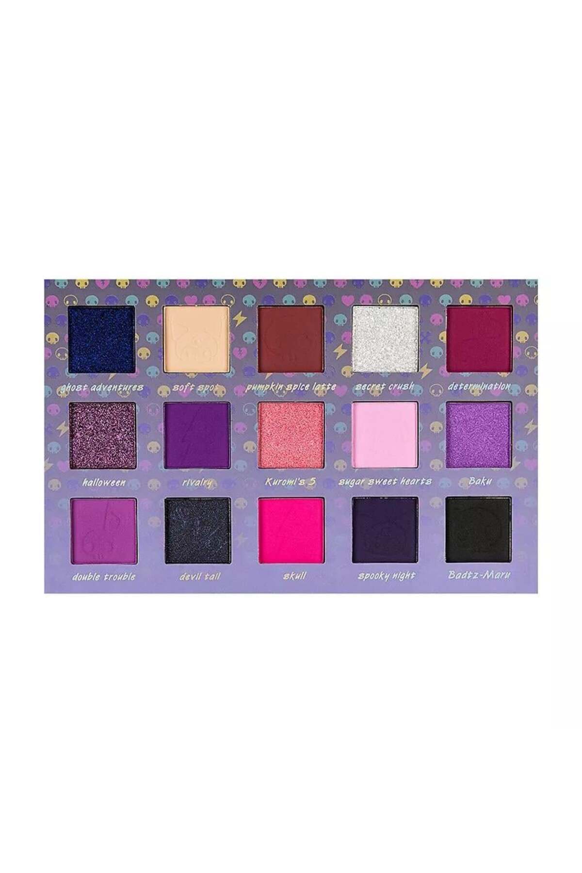 kuromi ROWDY FREE SPIRIT cuteadventure eyeshadow palette 21g