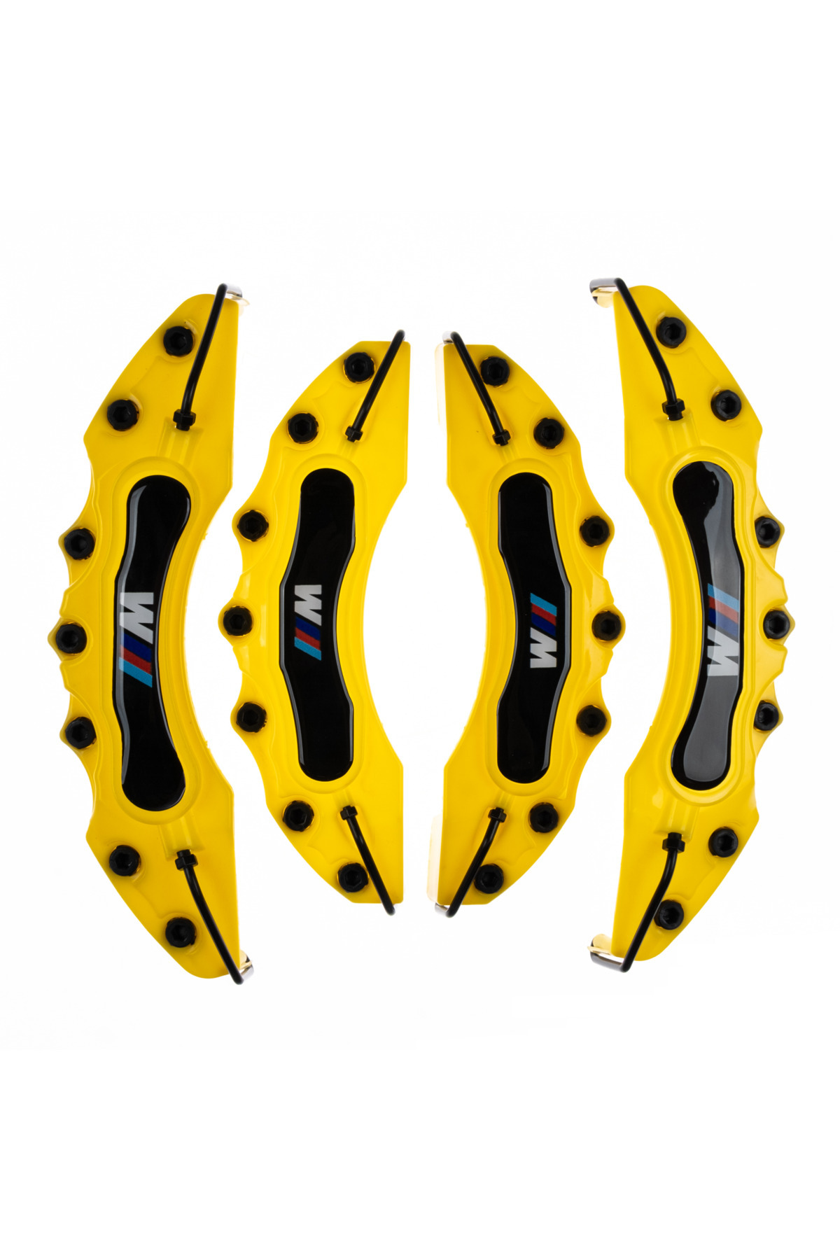 Modifiyecim SARI BMW M 4'LÜ KALİPER SETİ YAPIŞTIRMA LOGOLU