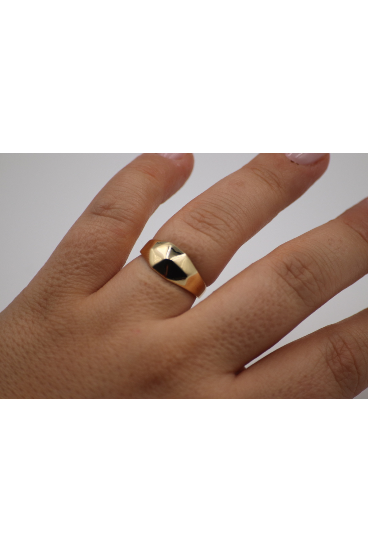 Cevdet 14 Ayar Altın Yüzük