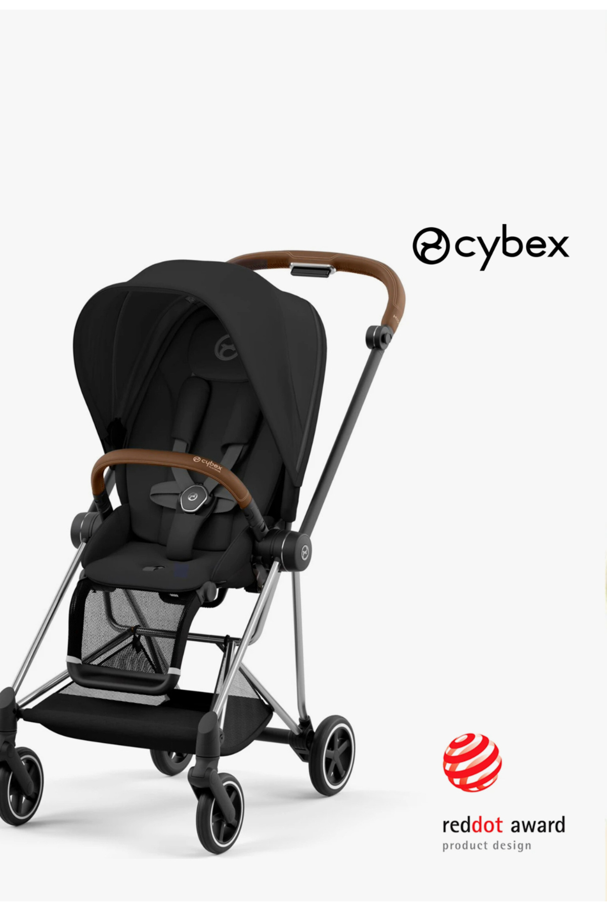 Cybex Mios (Chrome Brown- Sephia Black) İkonik Lüks Bebek Arabası