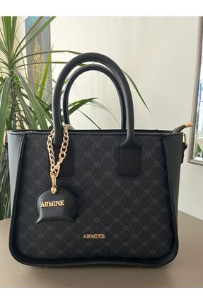 Armine Yeni Trend 419 Siyah Noktalı Çanta