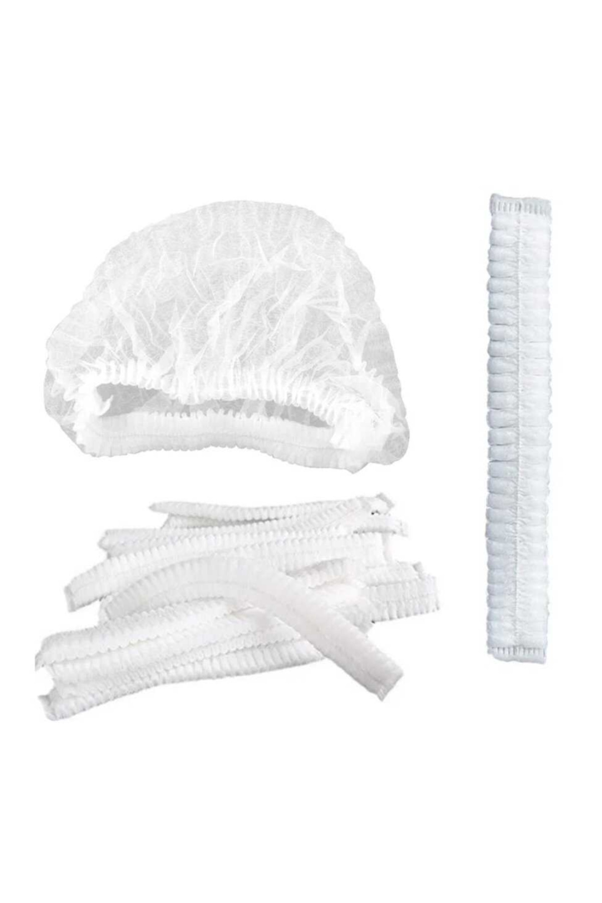 Mirac Hacamat Malzemeleri Tek Kullanımlık 100 Adet Beyaz Lastik Bone