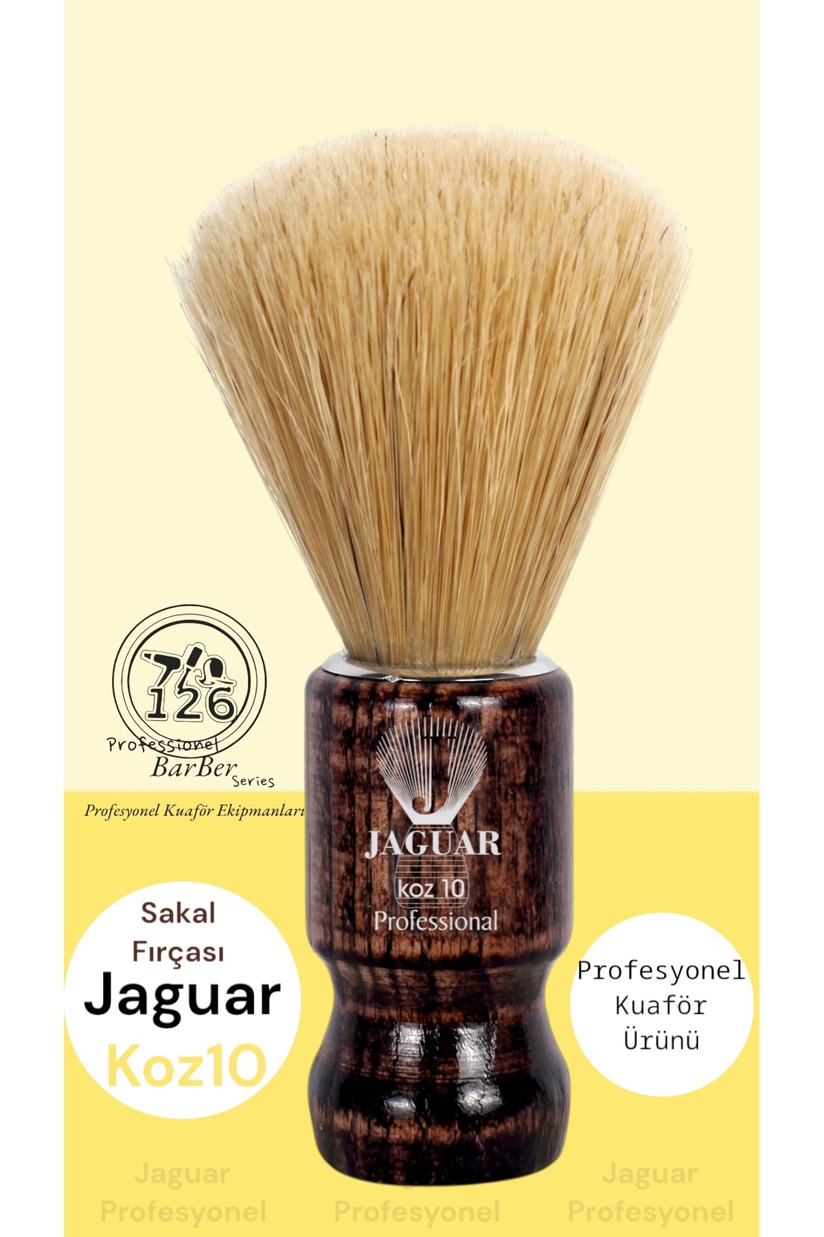 Jaguar koz10 Profesyonel Sakal Fırçası
