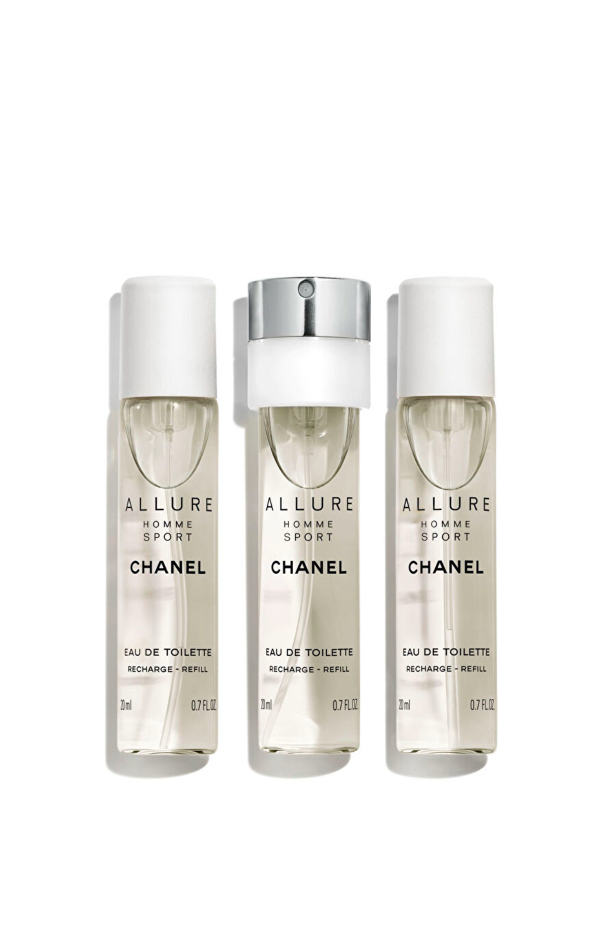 Chanel Allure Homme Sport Twist Spray Refill Set 3x20 ml Elsbeauty