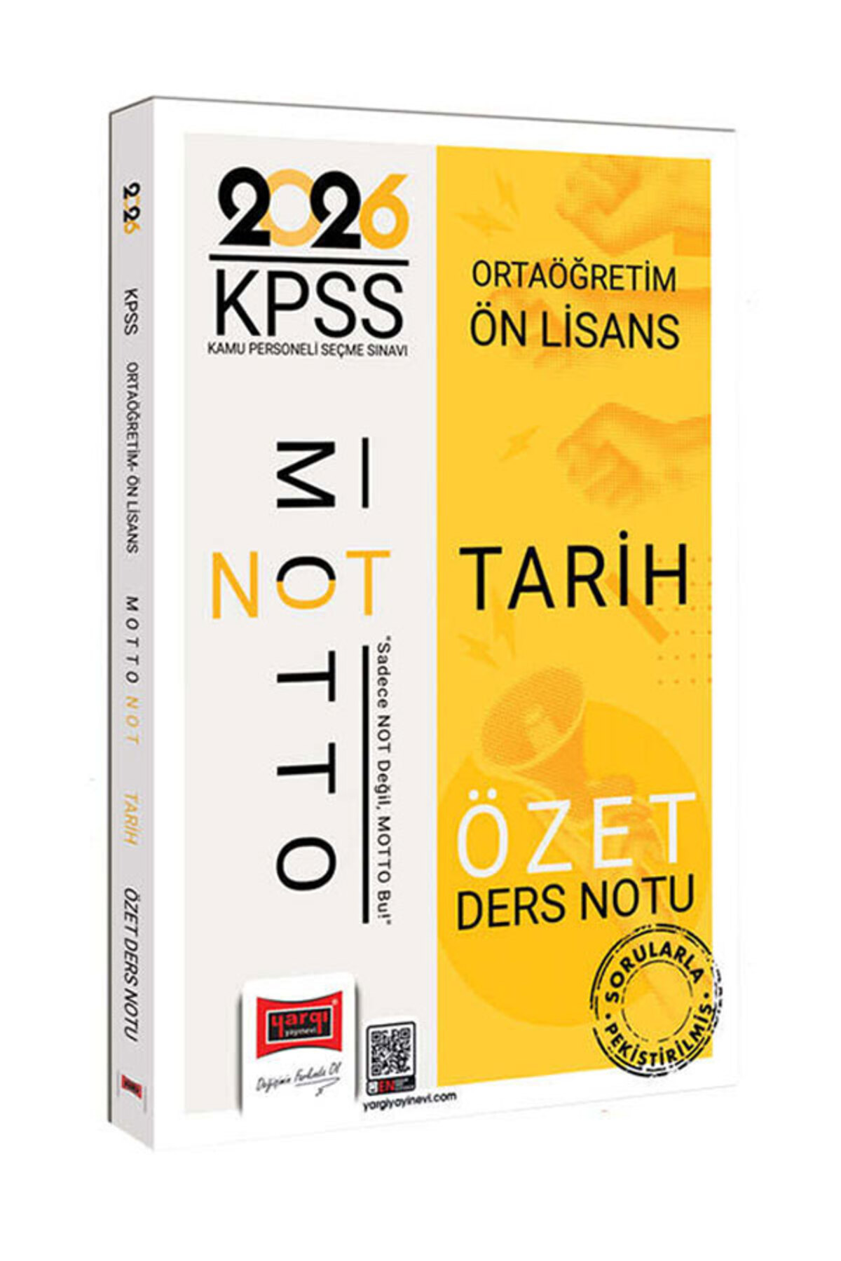 Yargı Yayınları 2026 KPSS Ortaöğretim Ön Lisans Motto Serisi Genel