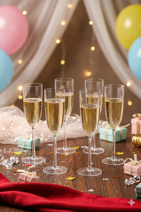 rd renkli dünyam Mika Kadeh 6'lı Gold Renk Altlıklı