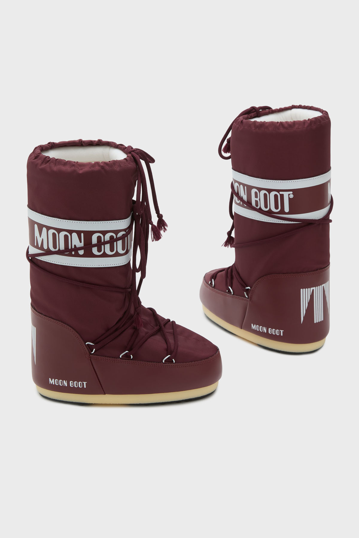 MOON BOOT Logolu Bağcıklı Su İtici Kar Botu KAR BOTU 80D1400440 D013 görsel 2
