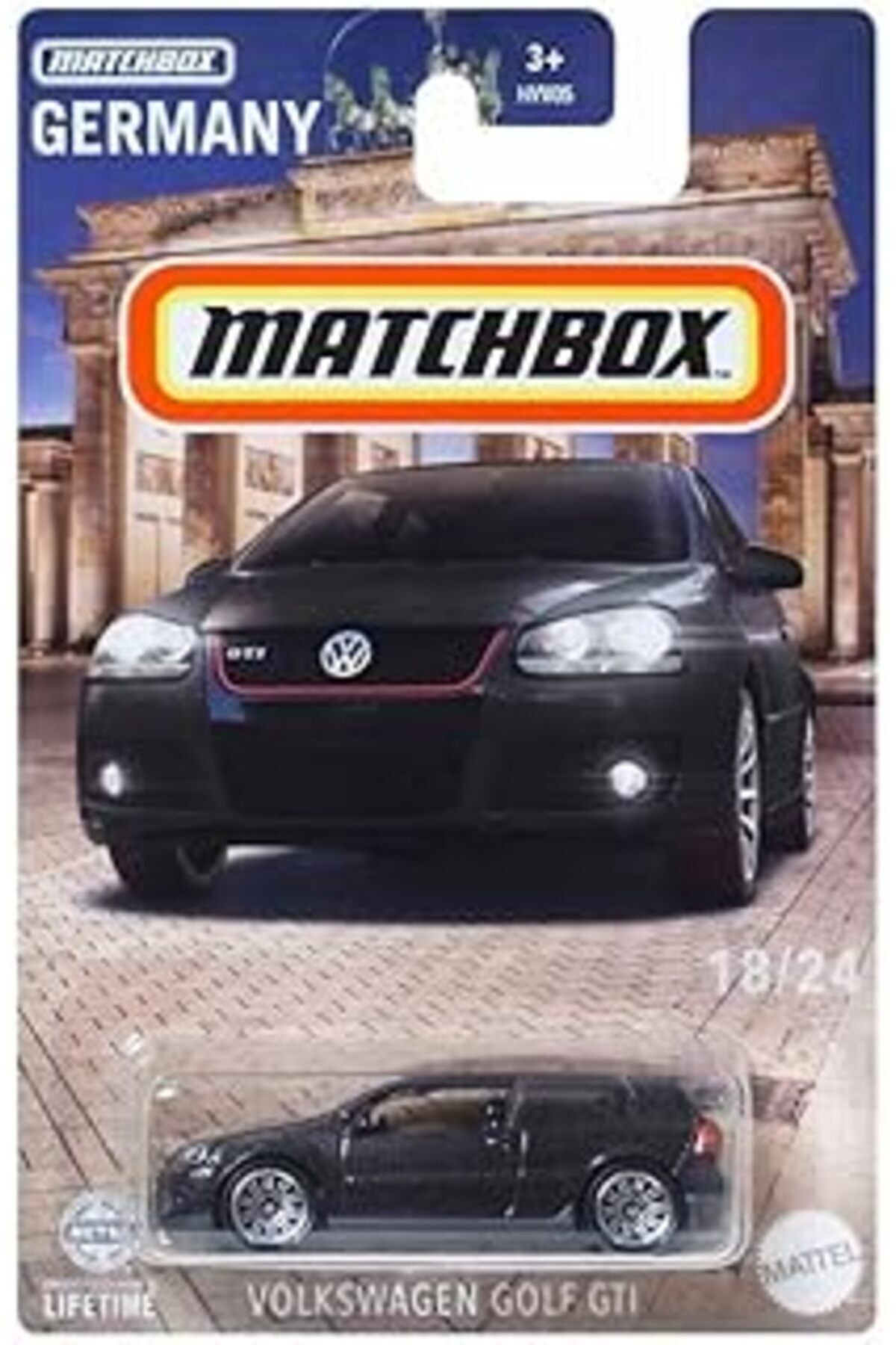 Roses Store Matchbox Germany 1:64 Tekli Arabalar - Volkswagen Golf Gti Hvv34 - Hvv05