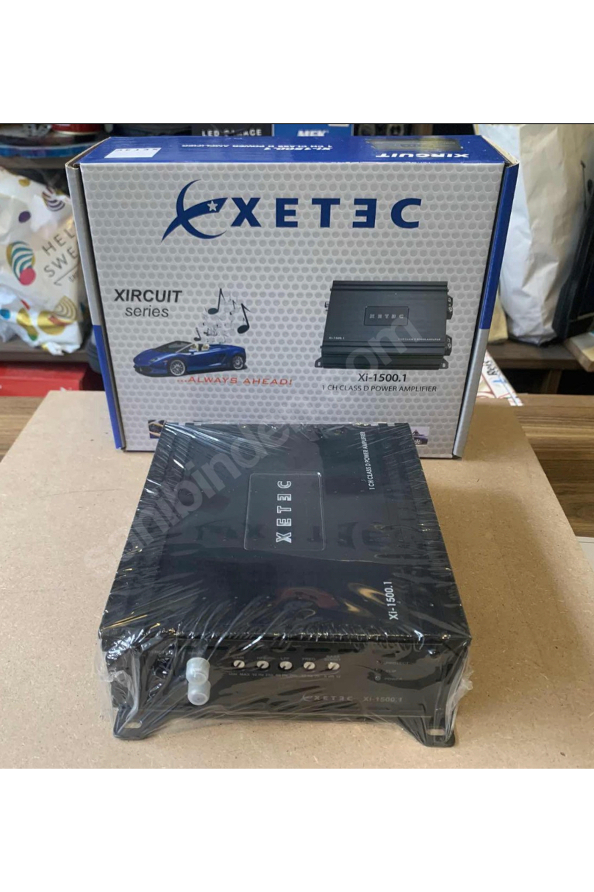 XETEC Deniz Sound Garage Xİ-1500.1D Mono Amfi Subwoofer Amfisi