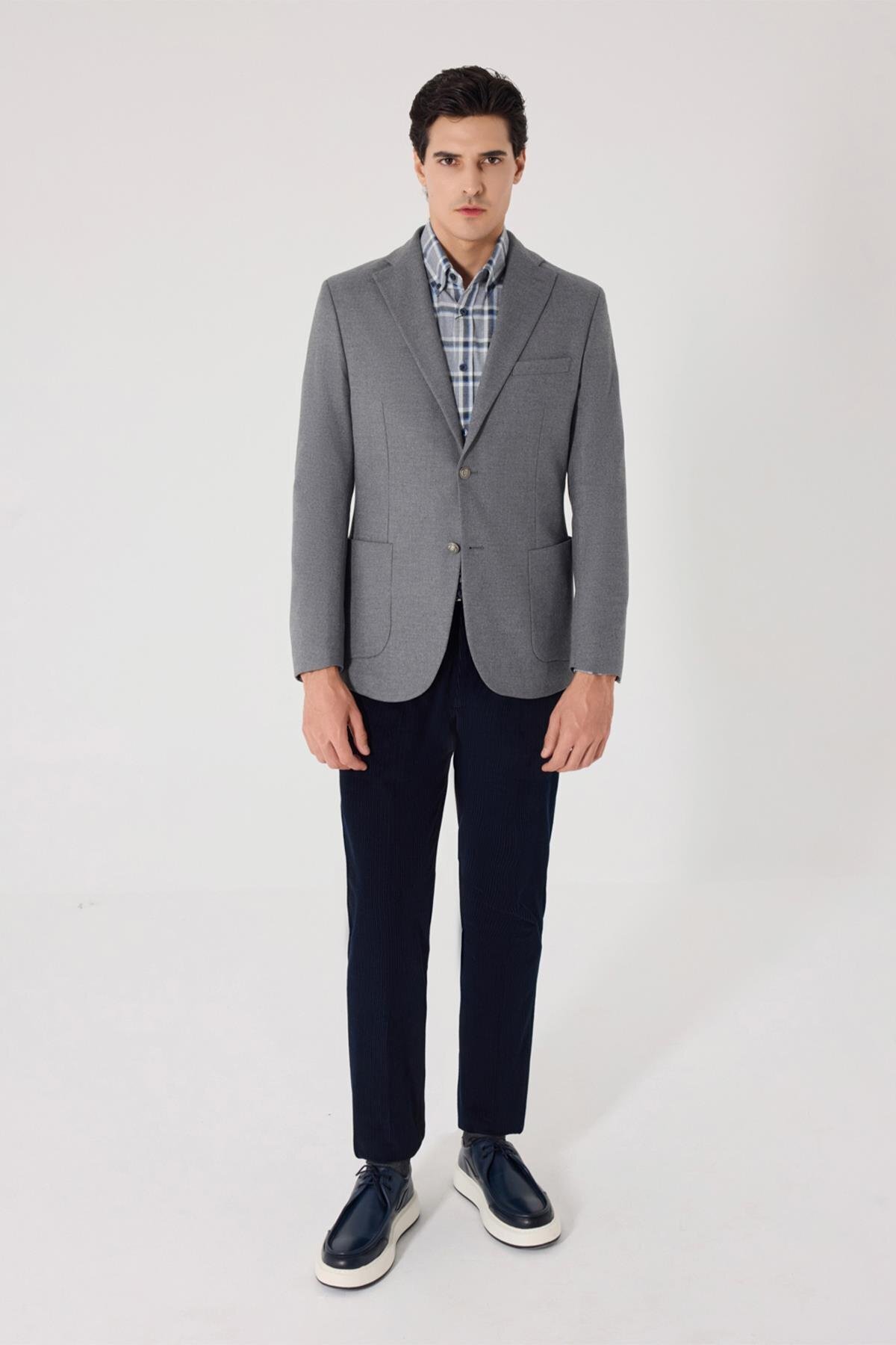 Sabri Özel Ceket Gri