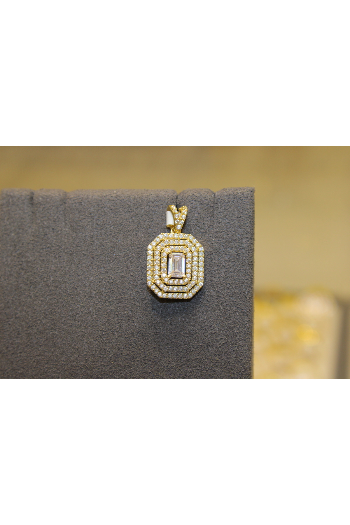 FIRAT KUYUMCULUK 14 Ayar Altın Baget Kolye Ucu