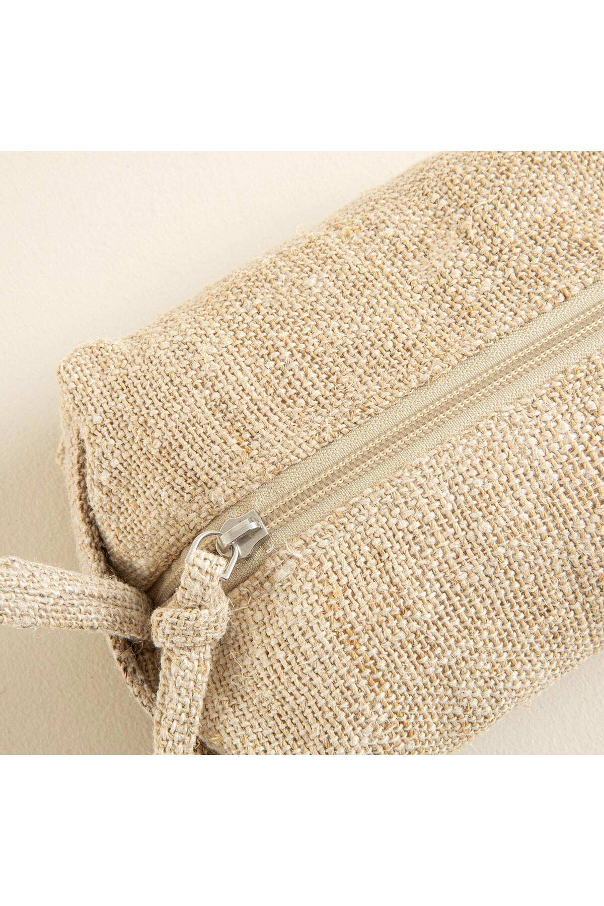 Hiyali Çok Amaçlı Çanta 19X13X5 cm Natural — بژ CD242AKS090 — تصویر 4 از 5