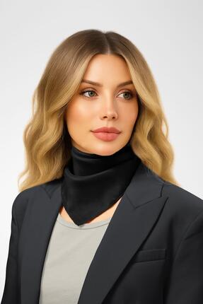 Modabutik Şifon Siyah Bandana