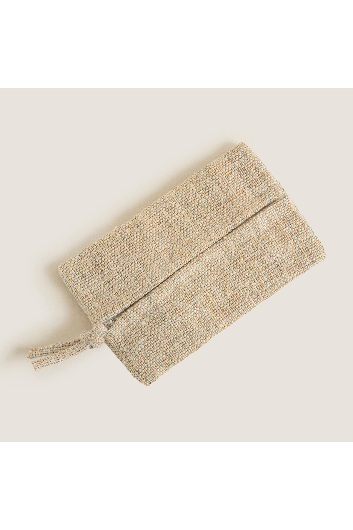 Hiyali Dikdörtgen Çok Amaçlı Çanta 19x13 Cm Natural — بژ CD242AKS108 — تصویر 2 از 4