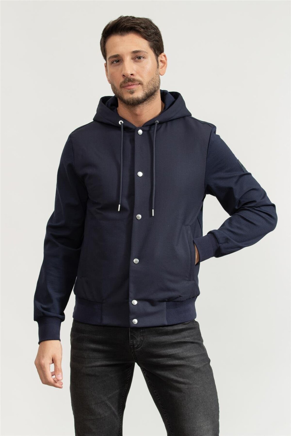 باس سویشرت کلاه‌دار مردانه P-Steele