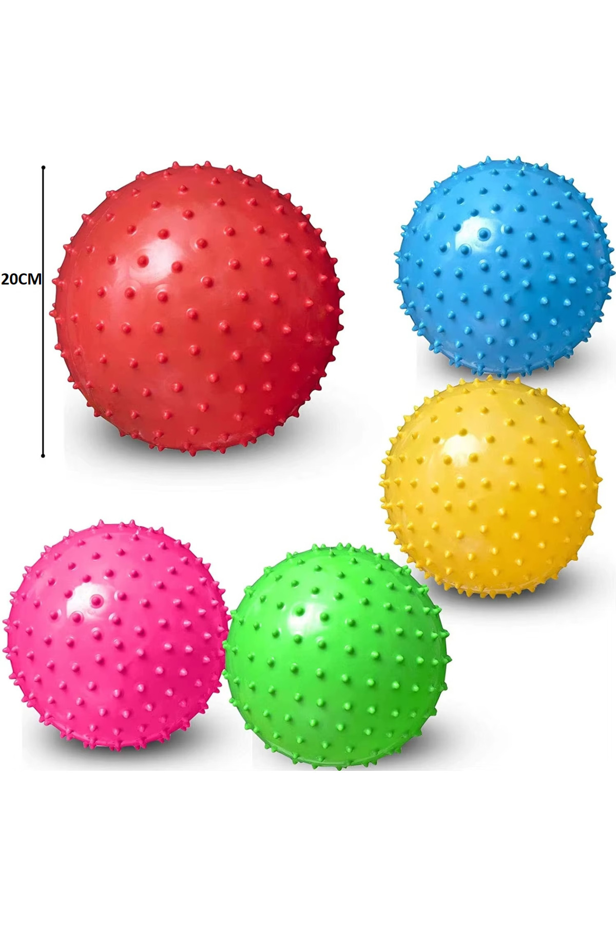 Canderel 20CM Yeni Nesil Oyun Topu Dikenli Top fotoğrafı 3 (önizleme)