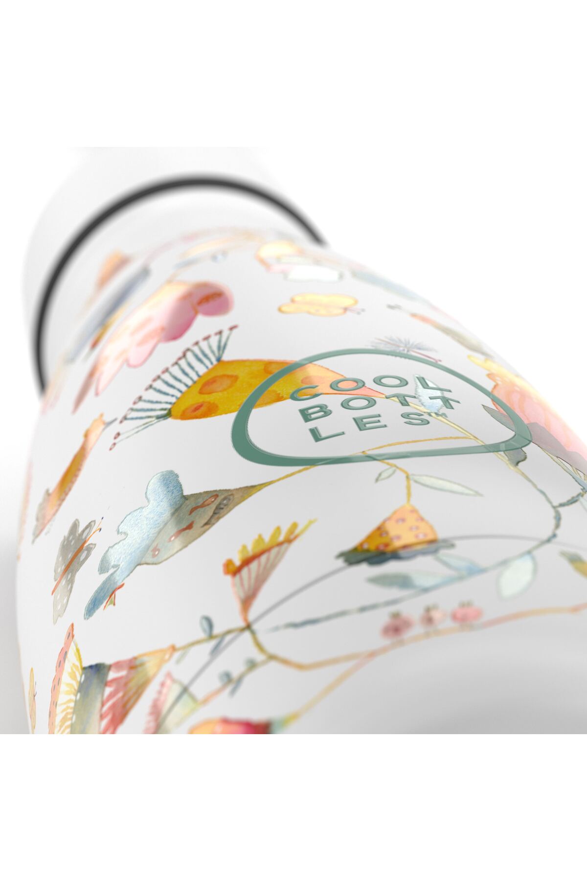 Cool Bottles The Kids Bottle - Spring Flowers 260ml fotoğrafı 3 (önizleme)