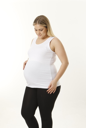 par lingerie pl Kalın Askılı Pamuklu Hamile Atleti