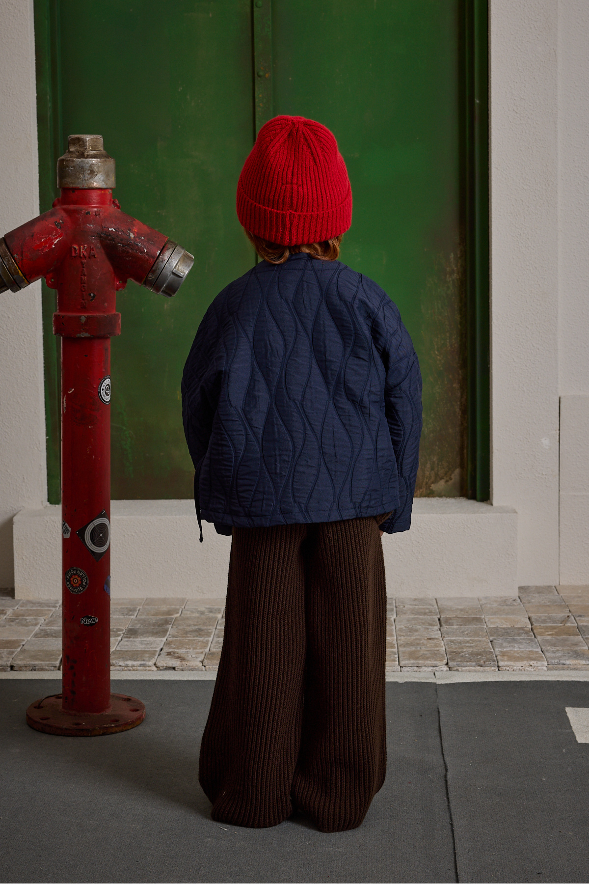 Fahhar Kids Kruvaze Bağlamalı Kapitone Mont Lacivert fotoğrafı 3 (önizleme)