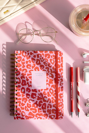 PAPERORA 2026 A5 Spiralli Renkli Haftalık Ajanda 12 Aylık – Motivasyon Sayfal...