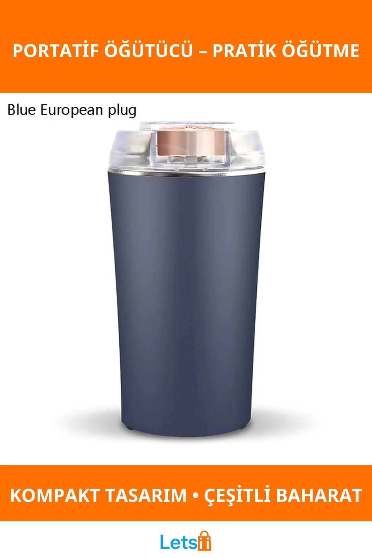 Letsii Mini Portatif Çok Amaçlı Öğütücü