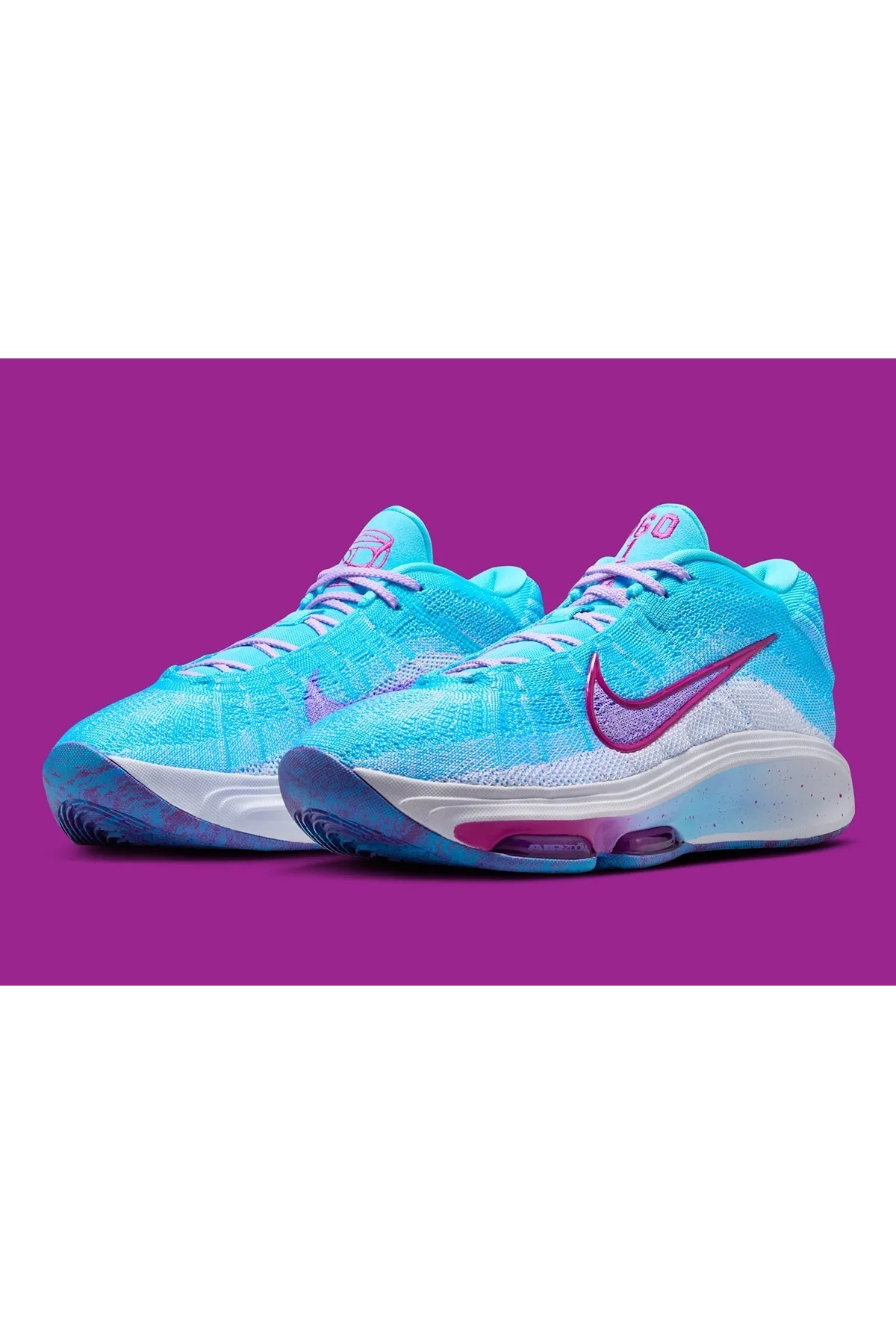 Nike Paige Bueckers x Air Zoom GT Hustle 3 Be You Be Great erkek mavi basketbol ayakkabısı -HJ7679-900