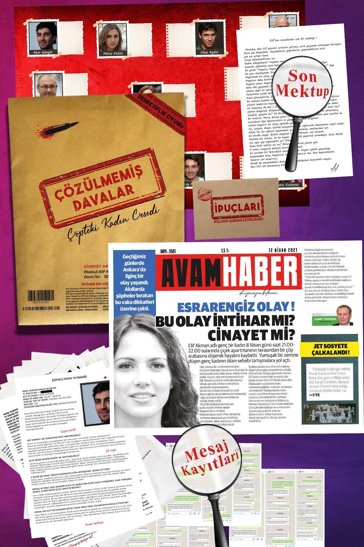 çözülmemiş davalar Tam Set Sekizli Dedektif Oyunu Dava Çözme Seri Katil Dedektiflik Oyunu Cinayet Oyunu Akıl Kutu Oyunu fotoğrafı 2 (önizleme)