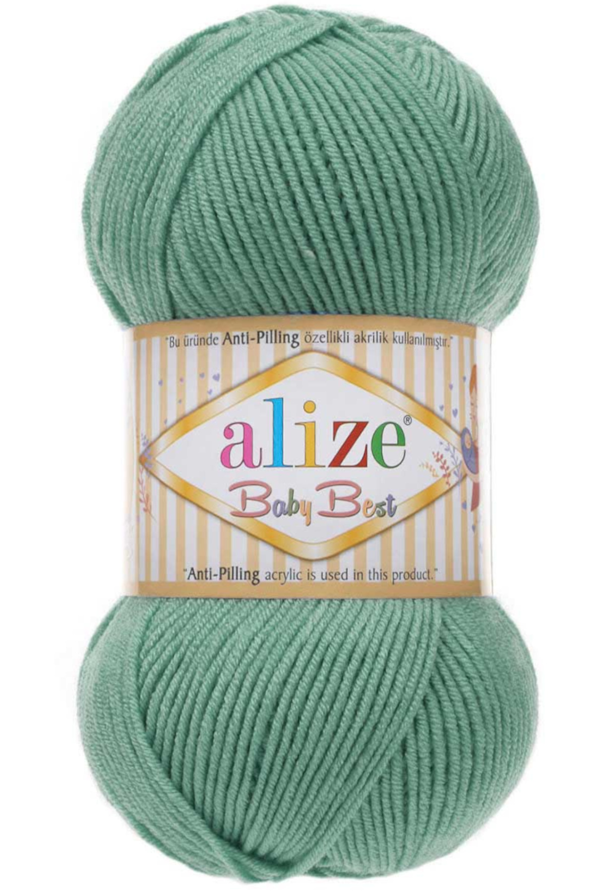 Baby Best Baby Hand Knitting Yarn 10% Bamboo 90% Acrylic 463 Dark Mint