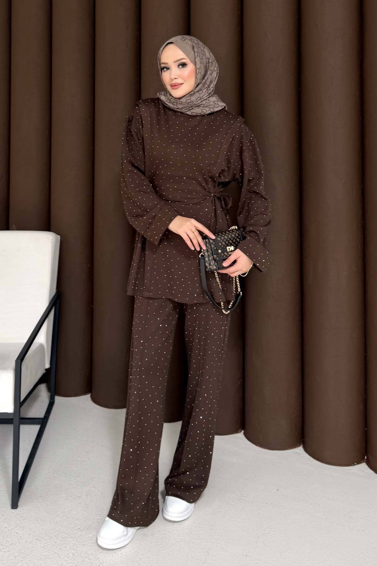 Melike Tatar Modal Taşlı Takım 3-2288