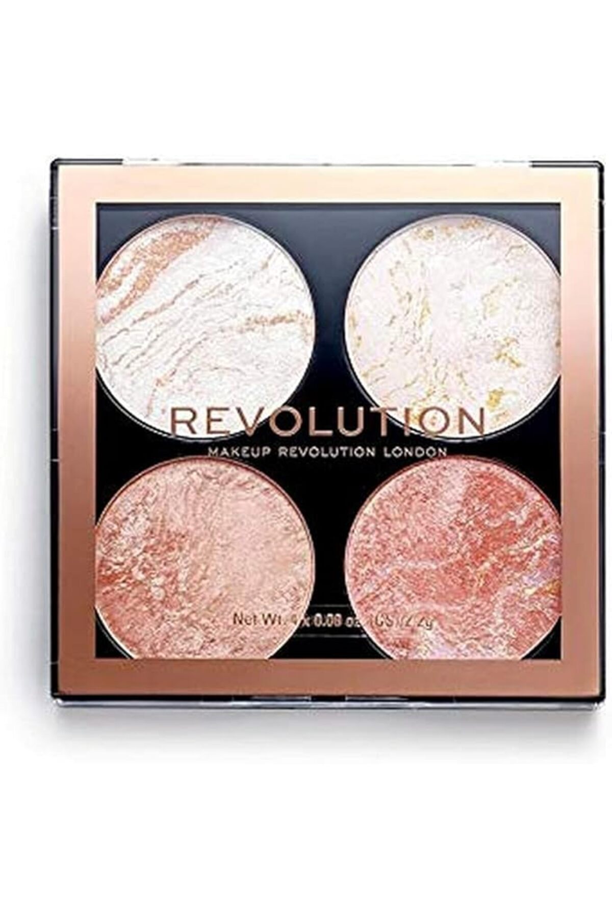salesalbutik REVOLUTION LONDON Cheek Kit Brozlaştırıcı Ve Aydınlatıcı 4'lü Allık Paleti