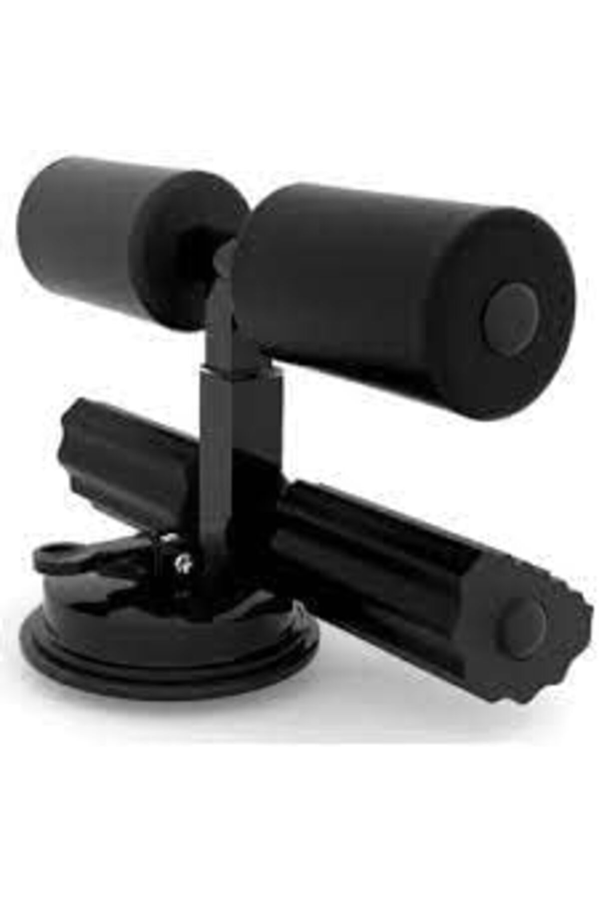 SoyluhanStore Ayak Destekli Mekik Çekme Spor Aleti Siyah