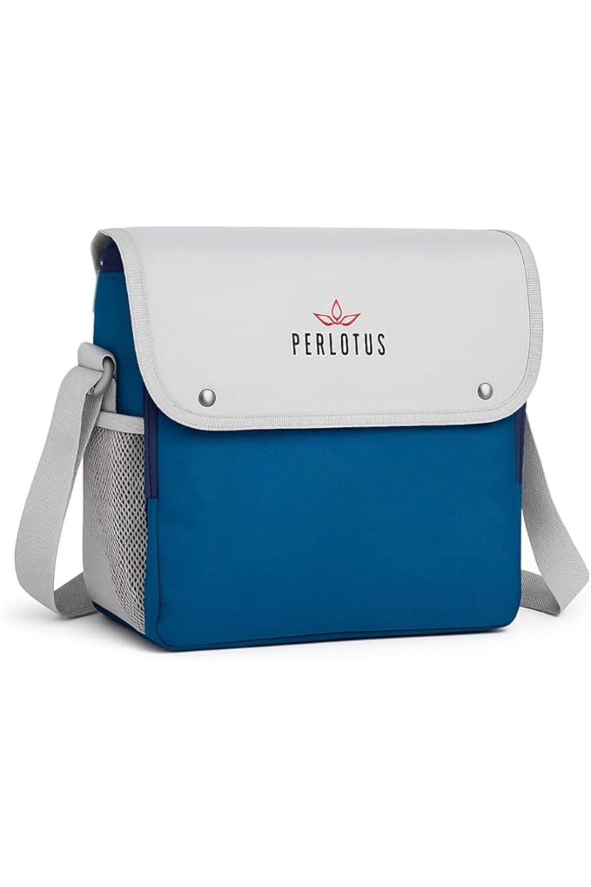 Genel Markalar Soğuk Sıcak Tutan Yalıtımlı İzolasyonlu Yiyecek İçecek Çantası Termal Termos Buz Aküsü Hediyeli Mavi